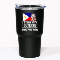 I Stand With Duterte I'M Not Filipino Philippine PRRD Tumbler