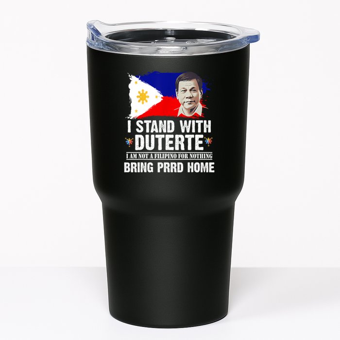 I Stand With Duterte I'M Not Filipino Philippine PRRD Tumbler