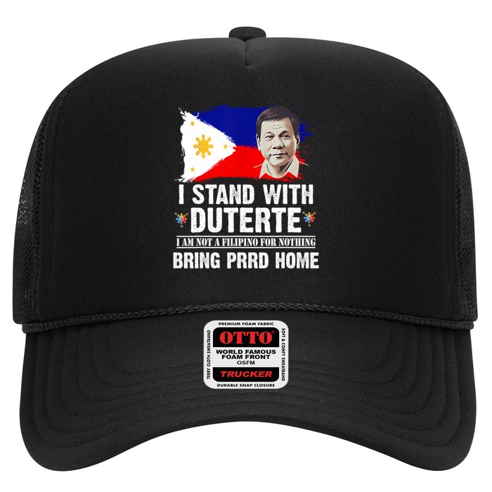 I Stand With Duterte I'M Not Filipino Philippine PRRD Hat