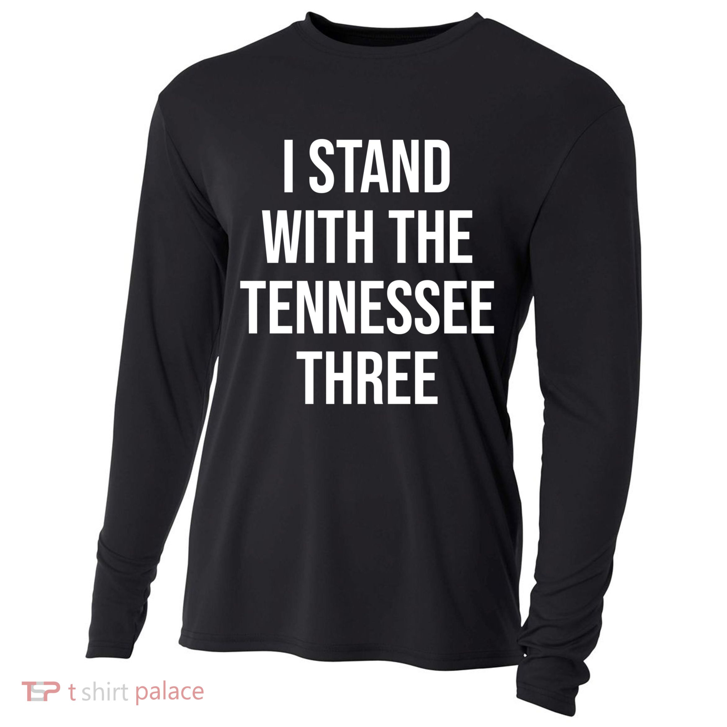 I Stand With The Tennessee Three Cooling Performance Long Sleeve Crew