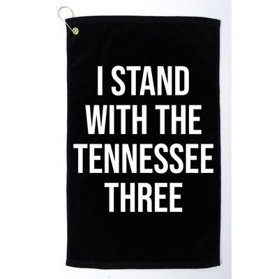 I Stand With The Tennessee Three Golf Towel