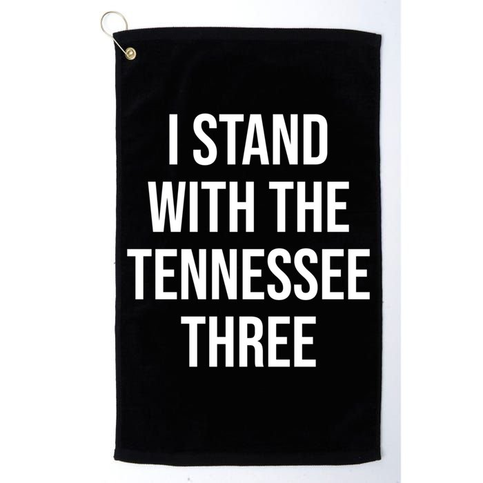 I Stand With The Tennessee Three Golf Towel