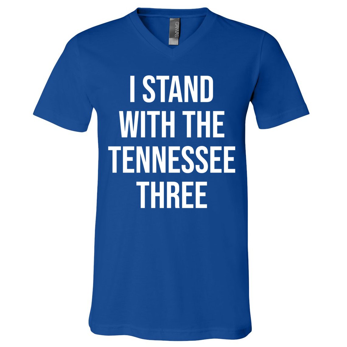 I Stand With The Tennessee Three V-Neck T-Shirt
