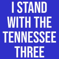 I Stand With The Tennessee Three Button