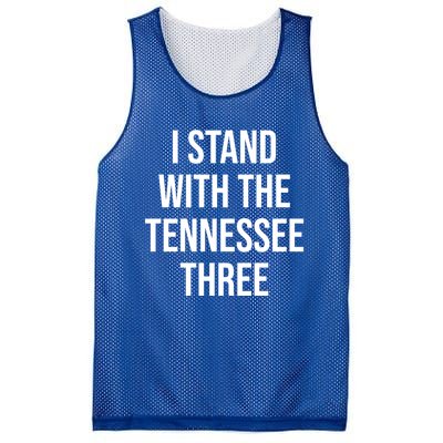 I Stand With The Tennessee Three Mesh Reversible Basketball Jersey Tank