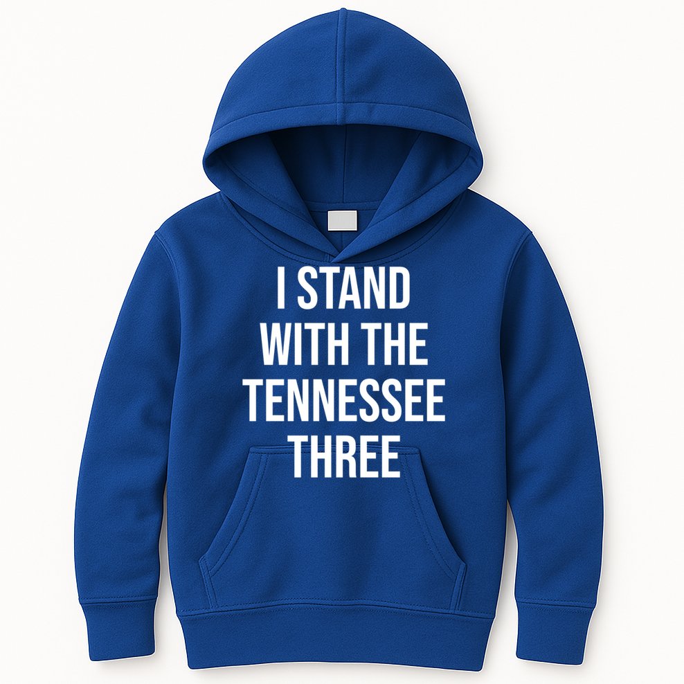 I Stand With The Tennessee Three Kids Hoodie