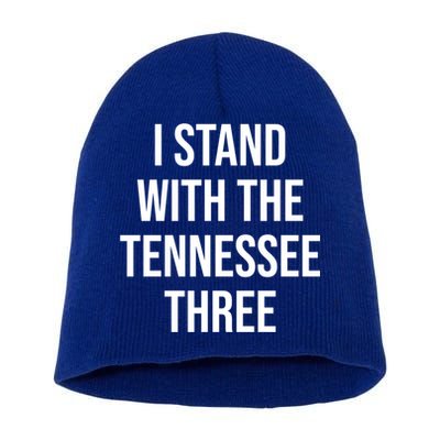 I Stand With The Tennessee Three Short Acrylic Beanie