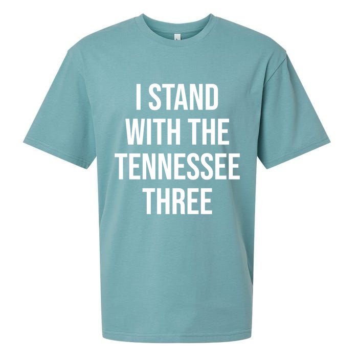 I Stand With The Tennessee Three Sueded Cloud Jersey T-Shirt