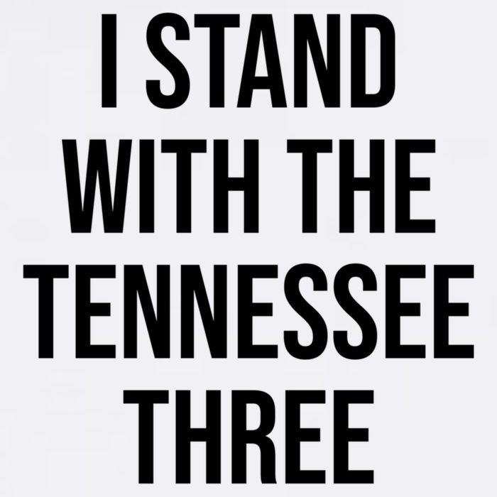 I Stand With The Tennessee Three Garment-Dyed Sweatshirt