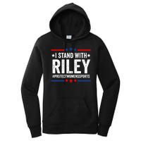 I Stand With Riley Gaines Protect Womens Sports Women's Pullover Hoodie