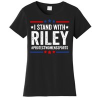 I Stand With Riley Gaines Protect Womens Sports Women's T-Shirt