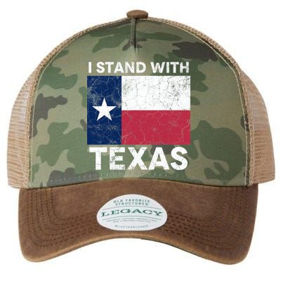I Stand With Texas Legacy Tie Dye Trucker Hat