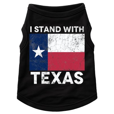 I Stand With Texas Doggie Tank