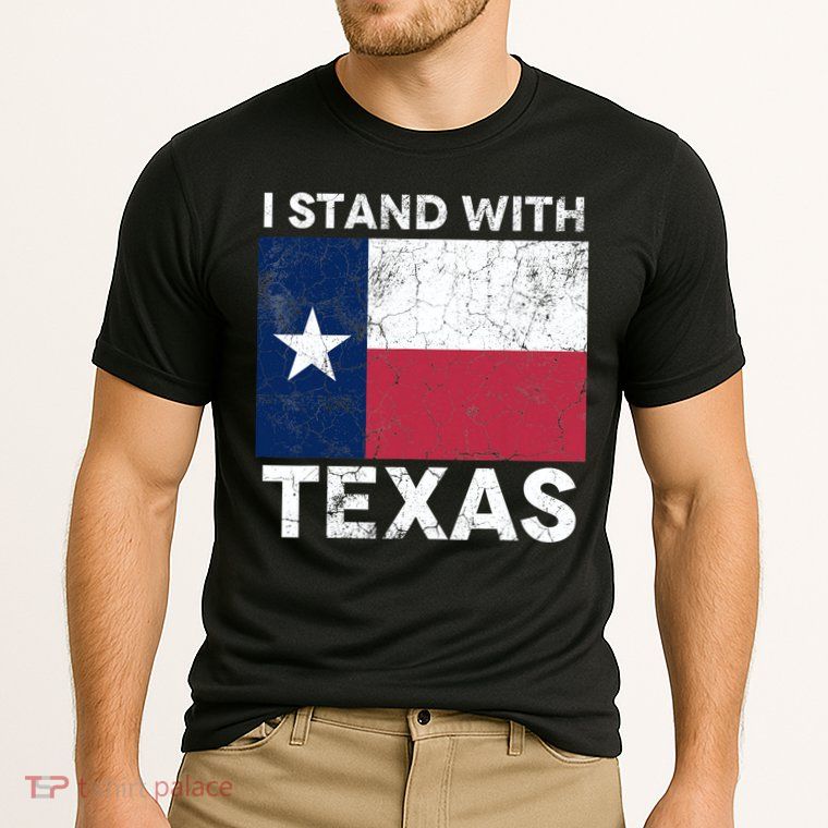 I Stand With Texas Performance Shirt