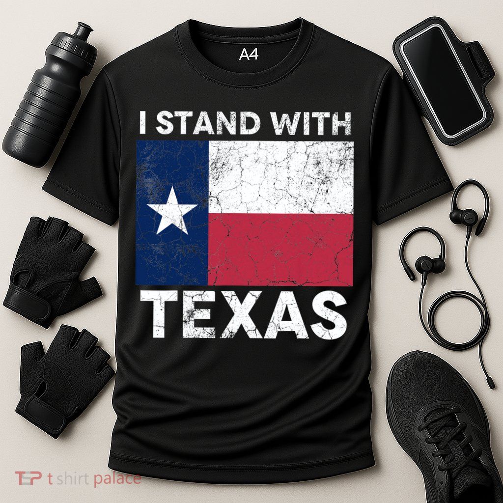 I Stand With Texas Performance Shirt