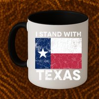 I Stand With Texas Mug