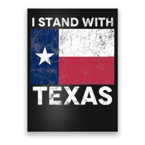 I Stand With Texas Poster