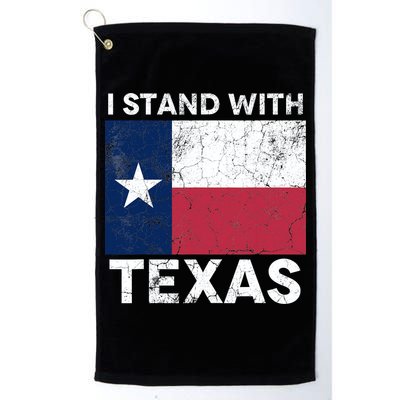 I Stand With Texas Golf Towel