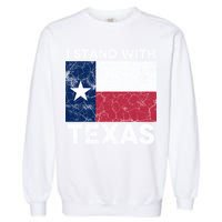 I Stand With Texas Garment-Dyed Sweatshirt