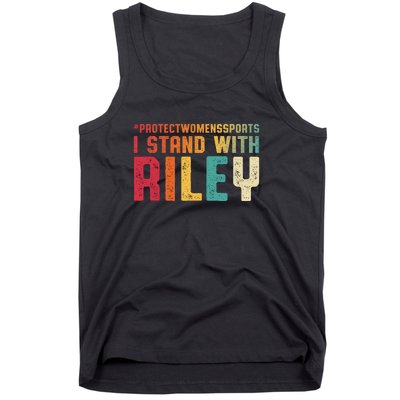 I Stand With Riley Gaines | Protect Womens Sports Tank Top