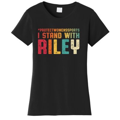 I Stand With Riley Gaines | Protect Womens Sports Women's T-Shirt