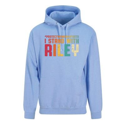 I Stand With Riley Gaines | Protect Womens Sports Unisex Surf Hoodie