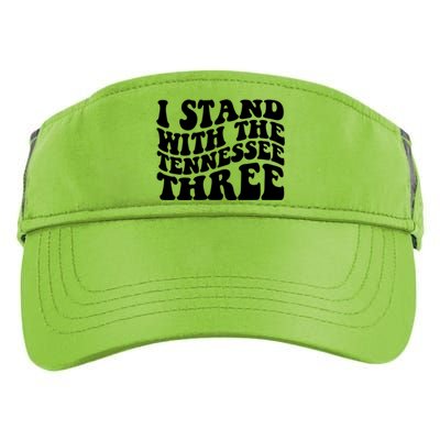 I Stand With The Tennessee Three Adult Drive Performance Visor