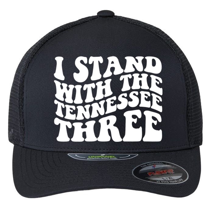 I Stand With The Tennessee Three Flexfit Unipanel Trucker Cap