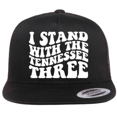 I Stand With The Tennessee Three Flat Bill Trucker Hat