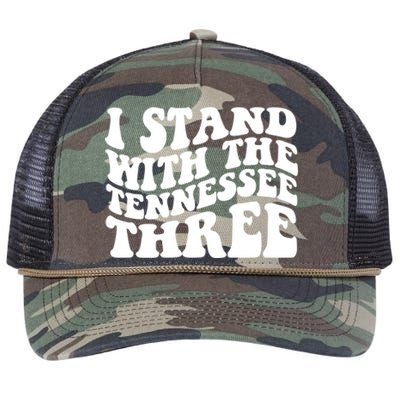 I Stand With The Tennessee Three Retro Rope Trucker Hat Cap