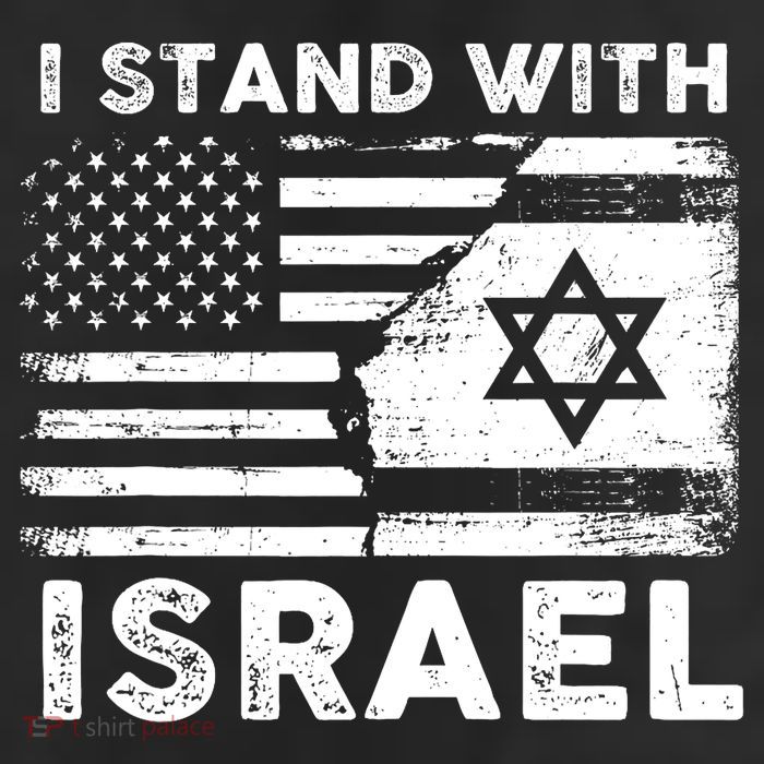 I Stand With Israel Support Israel Us And Israel Flag 11oz C Handle Ceramic Mug
