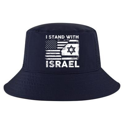 I Stand With Israel Support Israel Us And Israel Flag Cool Comfort Performance Bucket Hat