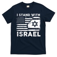 I Stand With Israel Support Israel Us And Israel Flag T-Shirt
