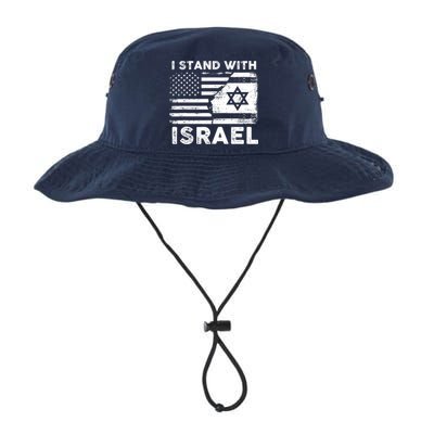 I Stand With Israel Support Israel Us And Israel Flag Bucket Hat