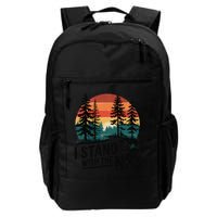 I Stand With The NPS National Park Support Park Rangers Backpack