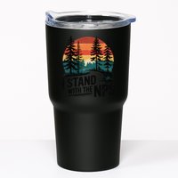 I Stand With The NPS National Park Support Park Rangers Tumbler