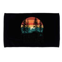 I Stand With The NPS National Park Support Park Rangers Microfiber Hand Towel