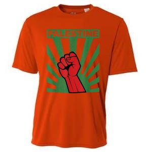 I Stand With Palestine For Their Freedom Free Palestine Cooling Performance Crew T-Shirt