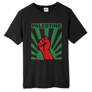 I Stand With Palestine For Their Freedom Free Palestine Tall Fusion ChromaSoft Performance T-Shirt