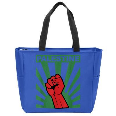 I Stand With Palestine For Their Freedom Free Palestine Zip Tote Bag