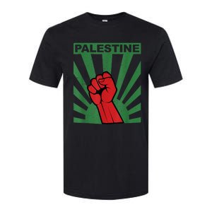 I Stand With Palestine For Their Freedom Free Palestine Softstyle CVC T-Shirt