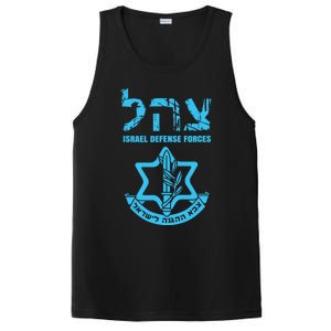 I Stand With Israel Jewish Israeli Flag Jewish PosiCharge Competitor Tank