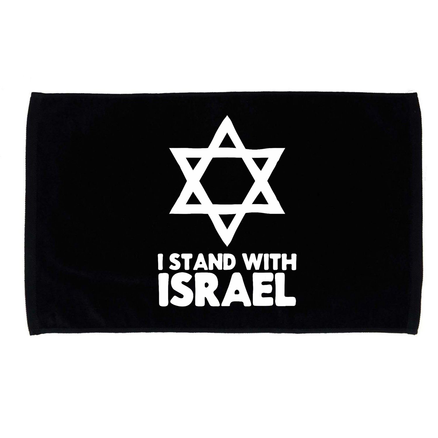 I Stand With Israel Jewish Support Israel Microfiber Hand Towel