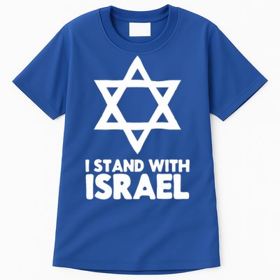 I Stand With Israel Jewish Support Israel Tall T-Shirt