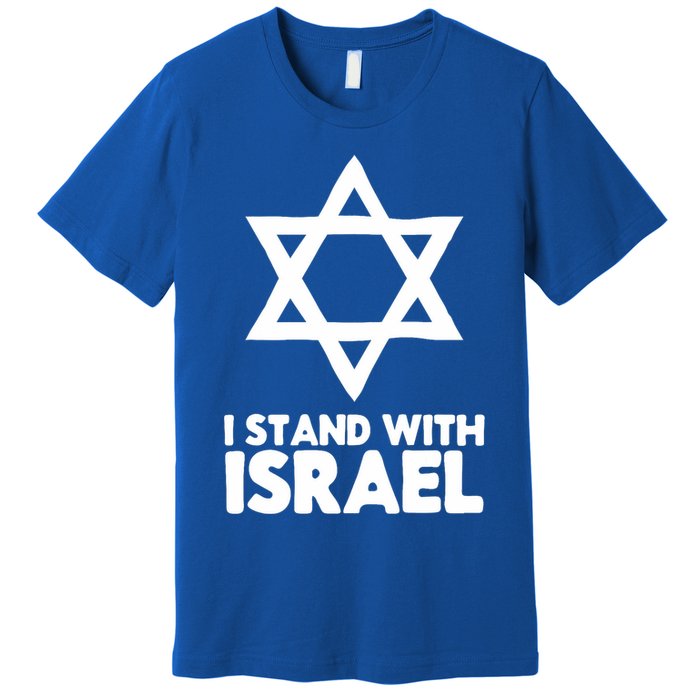 I Stand With Israel Jewish Support Israel Premium T-Shirt