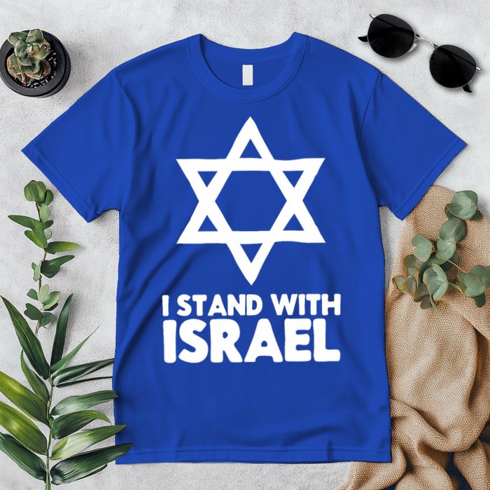 I Stand With Israel Jewish Support Israel Premium T-Shirt