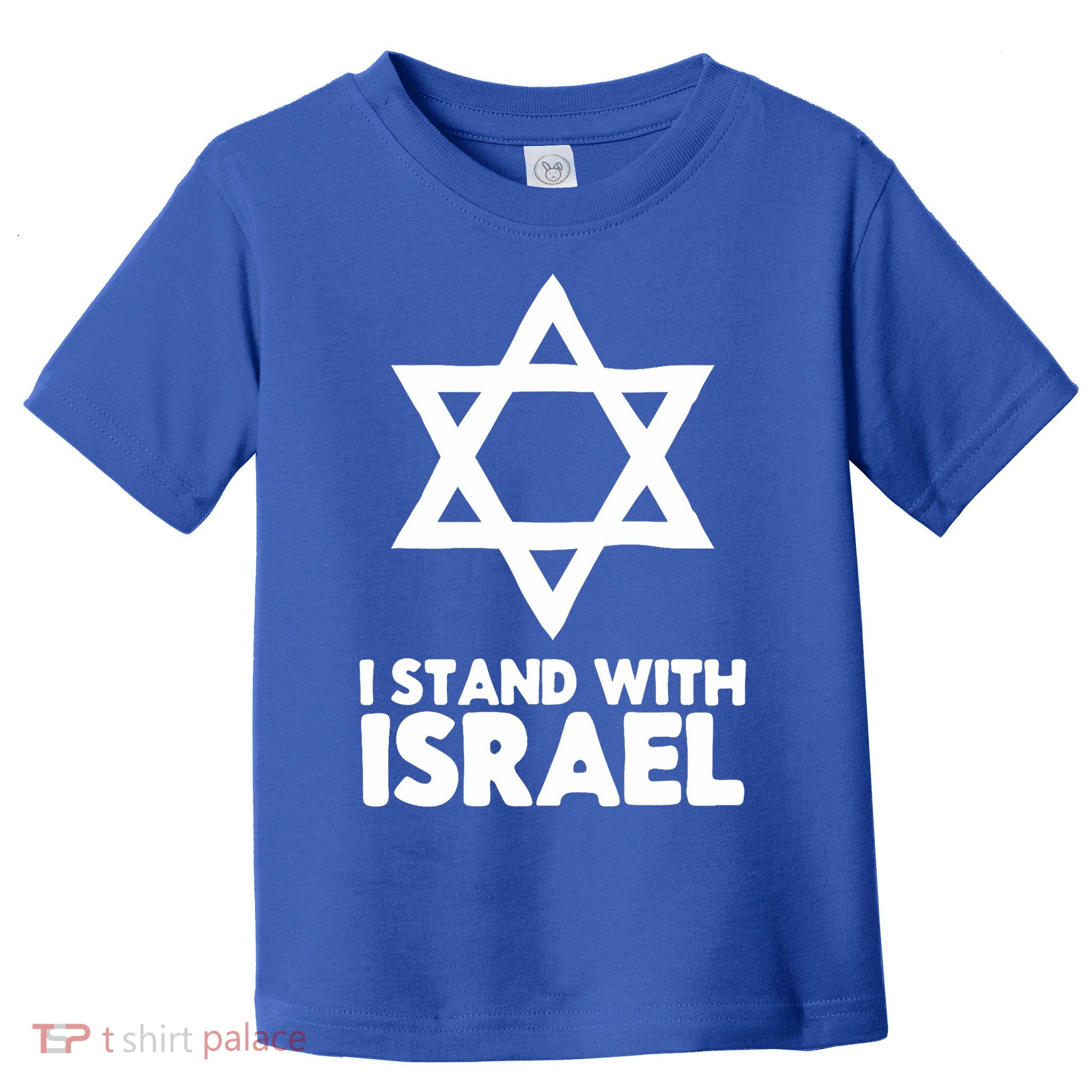 I Stand With Israel Jewish Support Israel Toddler T-Shirt