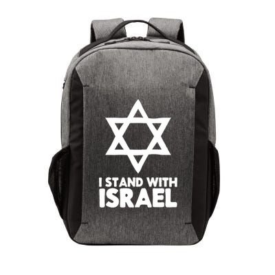 I Stand With Israel Jewish Support Israel Vector Backpack