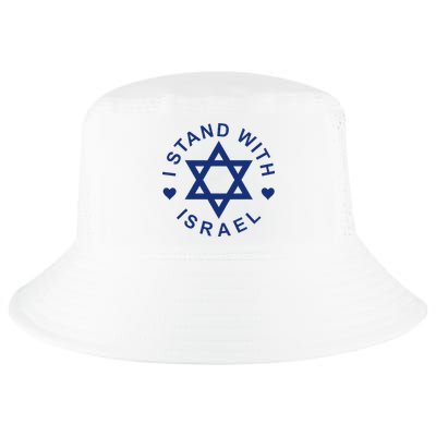I Stand With Israel Israeli Flag Jewish Star Of David Cool Comfort Performance Bucket Hat