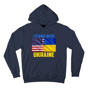 I Stand With Ukraine USA Ukrainian Pride Support Hoodie